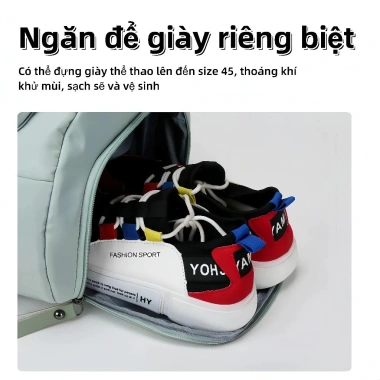 Túi du lịch ba lô vải Oxford – Túi trống thể thao, tập gym, giá chỉ 151.800₫