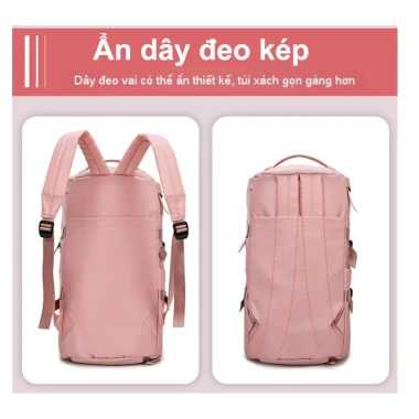 Túi du lịch ba lô vải Oxford – Túi trống thể thao, tập gym, giá chỉ 151.800₫