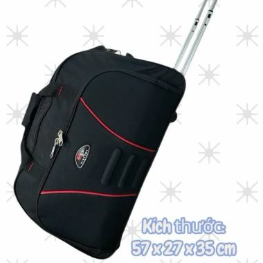 Túi Du Lịch Cần Kéo Đại 57x35x27 3 Bánh Xe, Mã Khóa An Toàn, Giá 409.000 VND 6