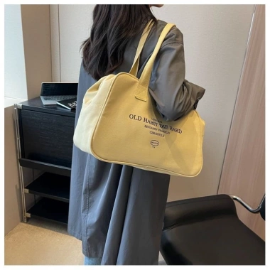 Túi du lịch Canvas dung tích lớn, nhẹ di động, thích hợp công sở - Giá 156k 6