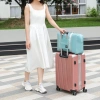 Túi du lịch canvas kaki chống nước gấp gọn, đa năng, dây đeo chéo - 39.000đ 2
