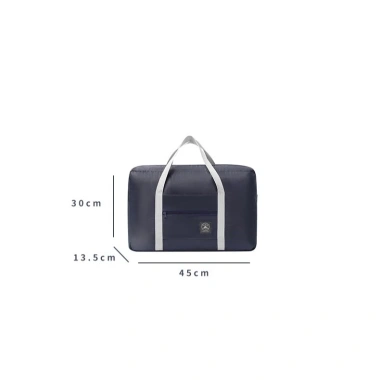 Túi du lịch canvas kaki chống nước gấp gọn, đa năng, dây đeo chéo - 39.000đ 5