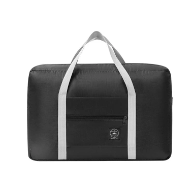 Túi du lịch canvas kaki chống nước gấp gọn, đa năng, dây đeo chéo - 39.000đ 7