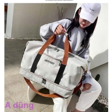 Túi du lịch chống nước đa năng Ngăn giày, gọn nhẹ, tiện lợi, thời trang, 145k 2