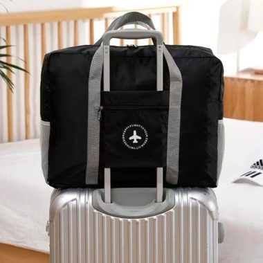 Túi du lịch chống nước xếp gọn, quai xách gắn va li, vải dày chống thấm, chỉ 78.000₫ 10