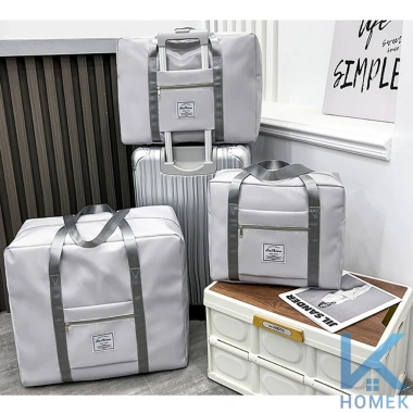 Túi Du Lịch Chống Thấm HOMEK - Vải Gấp Gọn Nhiều Ngăn, Chống Bụi, Giá 95.000 Giảm 25% 8