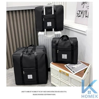 Túi Du Lịch Chống Thấm HOMEK - Vải Gấp Gọn Nhiều Ngăn, Chống Bụi, Giá 95.000 Giảm 25% 9