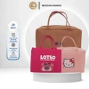 Túi Du Lịch Cỡ Lớn Đa Năng Vải Nỉ Hoạ Tiết Dễ Thương, Chống Thấm, Thời Trang Nữ Đeo Vai