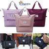 Túi Du Lịch Đa Năng 2 Tầng Cỡ Lớn - Chống Nước, Gấp Gọn, Ngăn Giày & Cài Vali 4