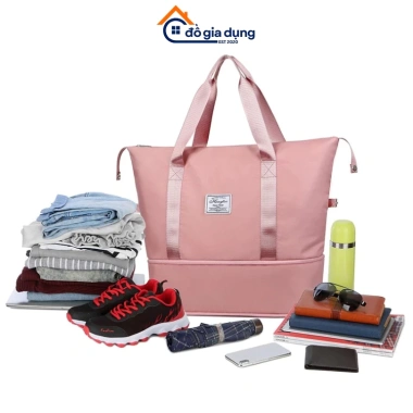 Túi Du Lịch Đa Năng 2 Tầng Cỡ Lớn - Chống Nước, Gấp Gọn, Ngăn Giày & Cài Vali 8 Túi Du Lịch Đa Năng 2 Tầng Cỡ Lớn - Chống Nước, Gấp Gọn, Ngăn Giày & Cài Vali 8