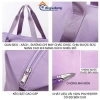 Túi Du Lịch Đa Năng 2 Tầng Gấp Gọn Cỡ Lớn Ngăn Giày Chống Nước Giá Ưu Đãi 125k 6