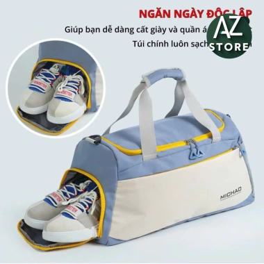 Túi du lịch đa năng AZ Store: Đựng quần áo, ngăn giày, chống thấm nước, 150k 5