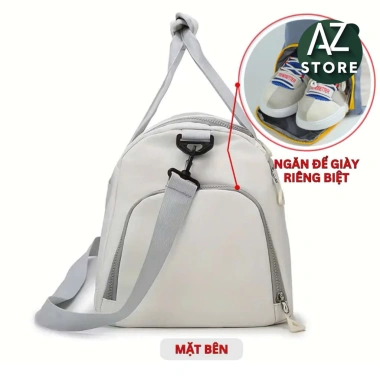 Túi du lịch đa năng AZ Store: Đựng quần áo, ngăn giày, chống thấm nước, 150k 7