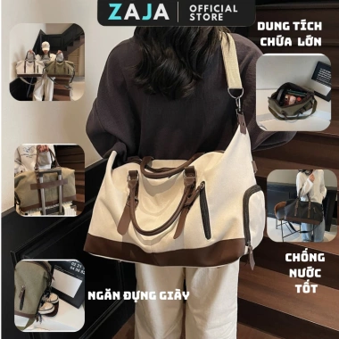 Túi du lịch đa năng gấp gọn ZAJA - Thể thao, đeo vai, ulzzang, không thấm nước, giảm 17%