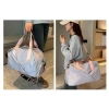 Túi du lịch đeo chéo vải dù thời trang, nhiều ngăn, chống thấm, ngăn giày riêng - Giá chỉ 132k 9