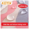 Túi du lịch gấp gọn đa năng Oxford chống nước, chống bụi, quai đeo tiện lợi 6