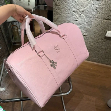 Túi du lịch gấp gọn size 50, in vân nhiệt NY, treo mác bạc & mác nổi siêu cute, đa năng rộng 3 àm - 129.000đ 4