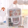 Túi du lịch mỹ phẩm và trang điểm chống nước cỡ lớn, sticker DIY đáng yêu - giá chỉ 49.900₫