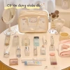 Túi du lịch mỹ phẩm và trang điểm chống nước cỡ lớn, sticker DIY đáng yêu - giá chỉ 49.900₫ 2