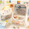 Túi du lịch mỹ phẩm và trang điểm chống nước cỡ lớn, sticker DIY đáng yêu - giá chỉ 49.900₫ 7