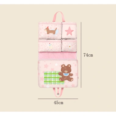 Túi Du Lịch Puppy Đa Năng - Đựng Đồ Đi Chơi, Biển, Cài Vali, Polyester Hoạ Tiết, 99.000₫ 3