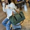 Túi du lịch tập thể thao vải bố chống xước, có ngăn giày - Giá chỉ 75.000₫