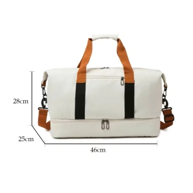 Túi du lịch tập thể thao vải bố chống xước, có ngăn giày - Giá chỉ 75.000₫ 8