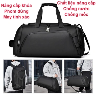 Túi Du Lịch Thông Minh Balo Chống Thấm Nước + Túi Đựng Giày Tiện Dụng - 601.500₫