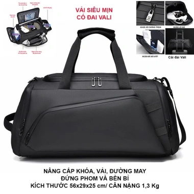Túi Du Lịch Thông Minh Balo Chống Thấm Nước + Túi Đựng Giày Tiện Dụng - 601.500₫ 9 Túi Du Lịch Thông Minh Balo Chống Thấm Nước + Túi Đựng Giày Tiện Dụng - 601.500₫ 9