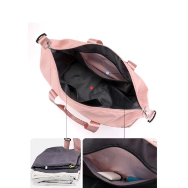 Túi du lịch vải chống thấm da thời trang, ngăn giày riêng, dây đeo chéo chắc chắn – chỉ 158.925₫ 2