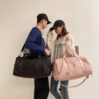 Túi du lịch vải dù đeo chéo DL002 có ngăn giày chống thấm nước - Giá chỉ 79.000đ