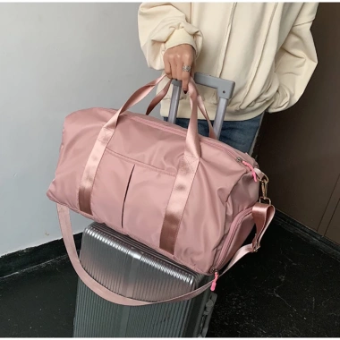Túi du lịch vải dù đeo chéo DL002 có ngăn giày chống thấm nước - Giá chỉ 79.000đ