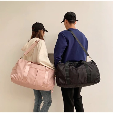 Túi du lịch vải dù đeo chéo DL002 có ngăn giày chống thấm nước - Giá chỉ 79.000đ