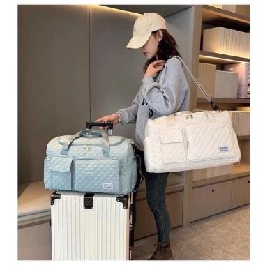Túi du lịch xách tay SUNNY-T08 chống nước cỡ lớn ngăn phụ quai cài vali - 209.000 VND