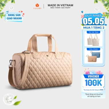 Túi du lịch Yuumy nữ cỡ lớn da Seasand YMTR5 - Tiện lợi thời trang giá 409.000 VND 2