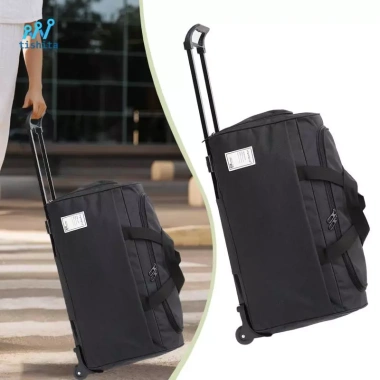 Túi Duffel Bánh Xe Oxford Chống Thấm, Gập Lại, Ngăn Hành Lý Doanh Nhân - 432.000 VND 3