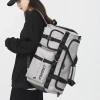 Túi duffel thể thao nylon chống thấm nước 3 màu, dung tích lớn, ngăn đa chức năng, túi đeo vai khô ướt 3