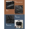 Túi duffel thể thao nylon chống thấm nước 3 màu, dung tích lớn, ngăn đa chức năng, túi đeo vai khô ướt 5
