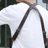 Túi đựng áo Vest da cổ điển đa chức năng, chống trộm, đeo ngực nhiều ngăn, giá 288k 3