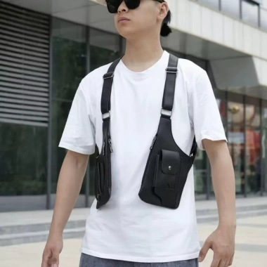 Túi đựng áo Vest da cổ điển đa chức năng, chống trộm, đeo ngực nhiều ngăn, giá 288k 8 Túi đựng áo Vest da cổ điển đa chức năng, chống trộm, đeo ngực nhiều ngăn, giá 288k 8