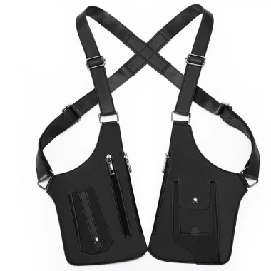 Túi đựng áo Vest da cổ điển đa chức năng, chống trộm, đeo ngực nhiều ngăn, giá 288k 10 Túi đựng áo Vest da cổ điển đa chức năng, chống trộm, đeo ngực nhiều ngăn, giá 288k 10