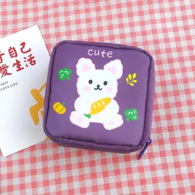 Túi đựng băng vệ sinh & mỹ phẩm phong cách Hàn Quốc xinh xắn, nhỏ gọn, chống thấm nước - giá chỉ 28.990₫ 9