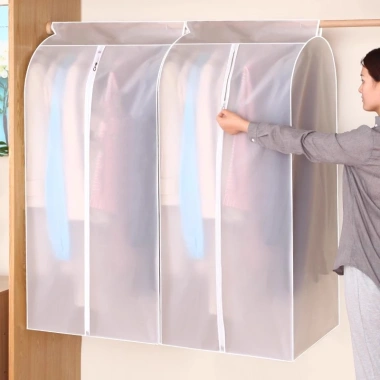 Túi đựng bụi vỏ quần áo treo lưu trữ - Bộ đồ áo khoác gia đình, giảm giá chỉ 68.880₫