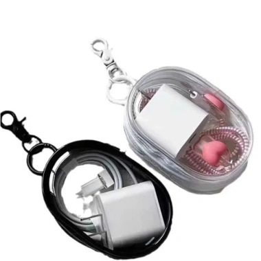 Túi Đựng Cáp Sạc Trong Suốt Chống Thấm Nước - Xắp Xếp Nhỏ Gọn Du Lịch Giá 16.000 VND 5