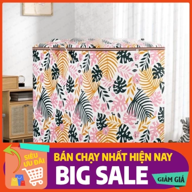 Túi đựng chăn màn quần áo canvas không thấm nước 100L - Giá chỉ 49.000₫