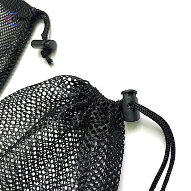 Túi đựng dây rút lưới đen đa năng - Du lịch, giặt, hoạt động ngoài trời, giá chỉ 22.248₫