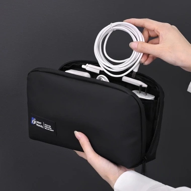 Túi Đựng Dây Sạc Đa Ngăn - Ví Công Nghệ Du Lịch, Củ Sạc, Pin - Giá Ưu Đãi 123k