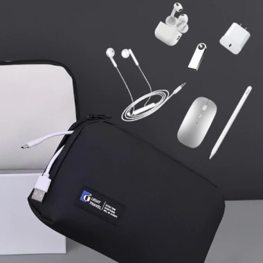 Túi Đựng Dây Sạc Đa Ngăn - Ví Công Nghệ Du Lịch, Củ Sạc, Pin - Giá Ưu Đãi 123k