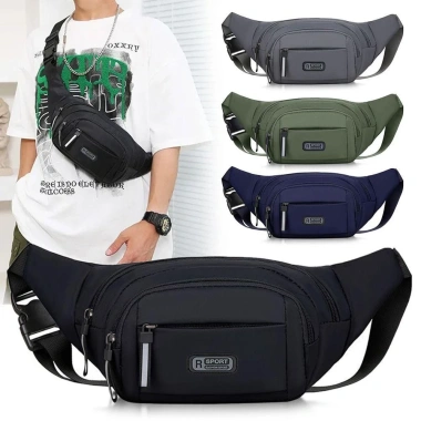 Túi đựng điện thoại thể thao - Thắt lưng nam dung tích lớn, chống thấm nước, Nylon chống trộm 7 Túi đựng điện thoại thể thao - Thắt lưng nam dung tích lớn, chống thấm nước, Nylon chống trộm 7
