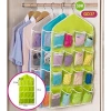 Túi đựng đồ 16 ô vải nhựa trong suốt - Tiện lợi, giá cực tốt 15.897 VNĐ